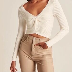 A&F Twist Top Sweater